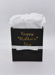 Happy Mother’s Day Surprise Rose Box - Black