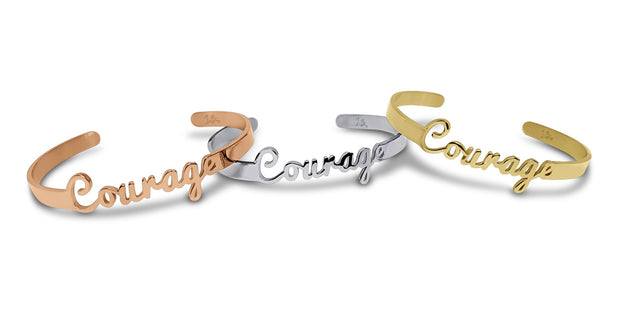 Courage Scripted Bracelet - Inspire Me Roses