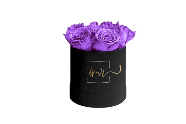 Signature Mini Round Box - Lilac
