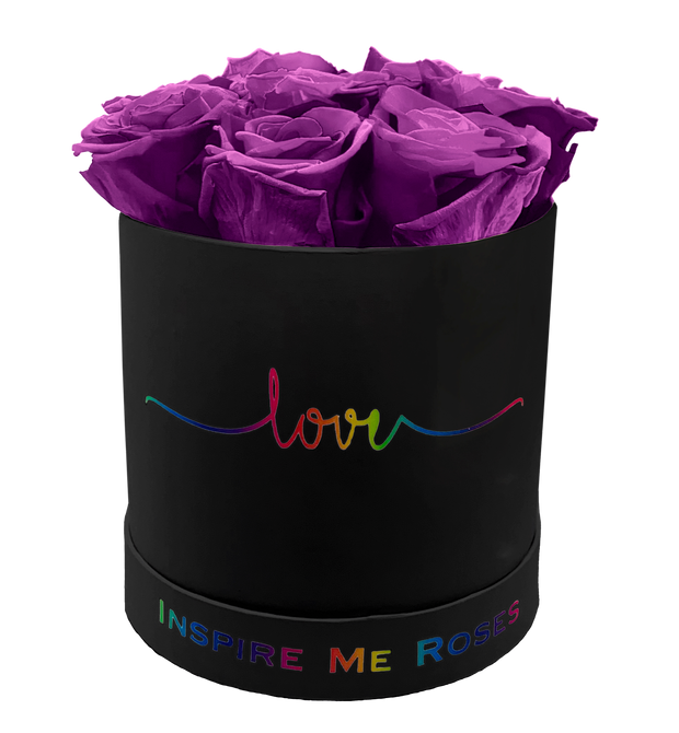 Love Rainbow Inspired - Black/Purple